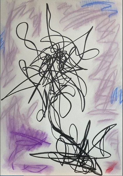 [2023] Untitled, Pastel·Grap...paper ,Size Unknown